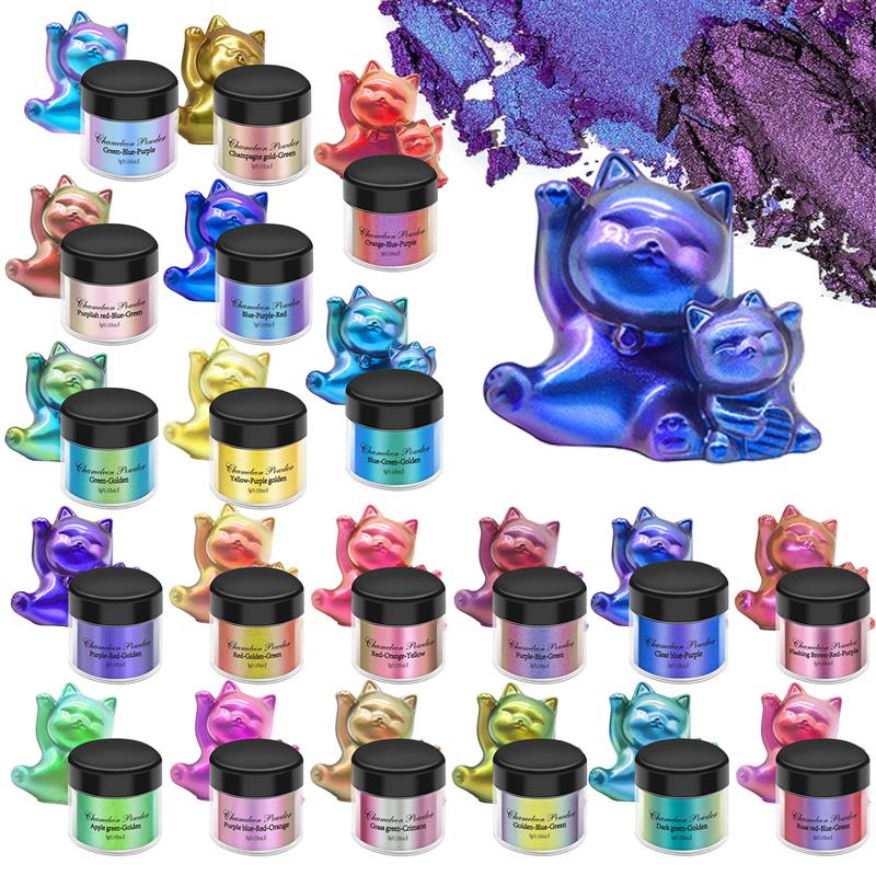 Resin Pigment Powder - 3g ayna chamemunlar reçine Pigment Glitter
