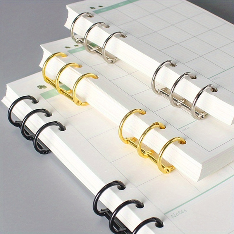 Art Craft Books - 10 adet Metal Gevşek Yaprak Kitap