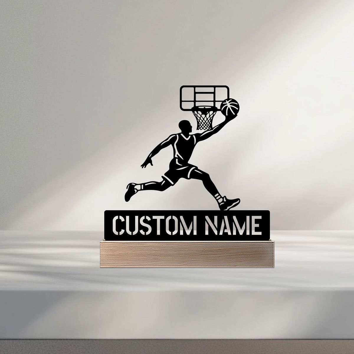 Art Craft Wood - 1 adet Basit Basketbol Uzmanı Özelleştirilmiş
