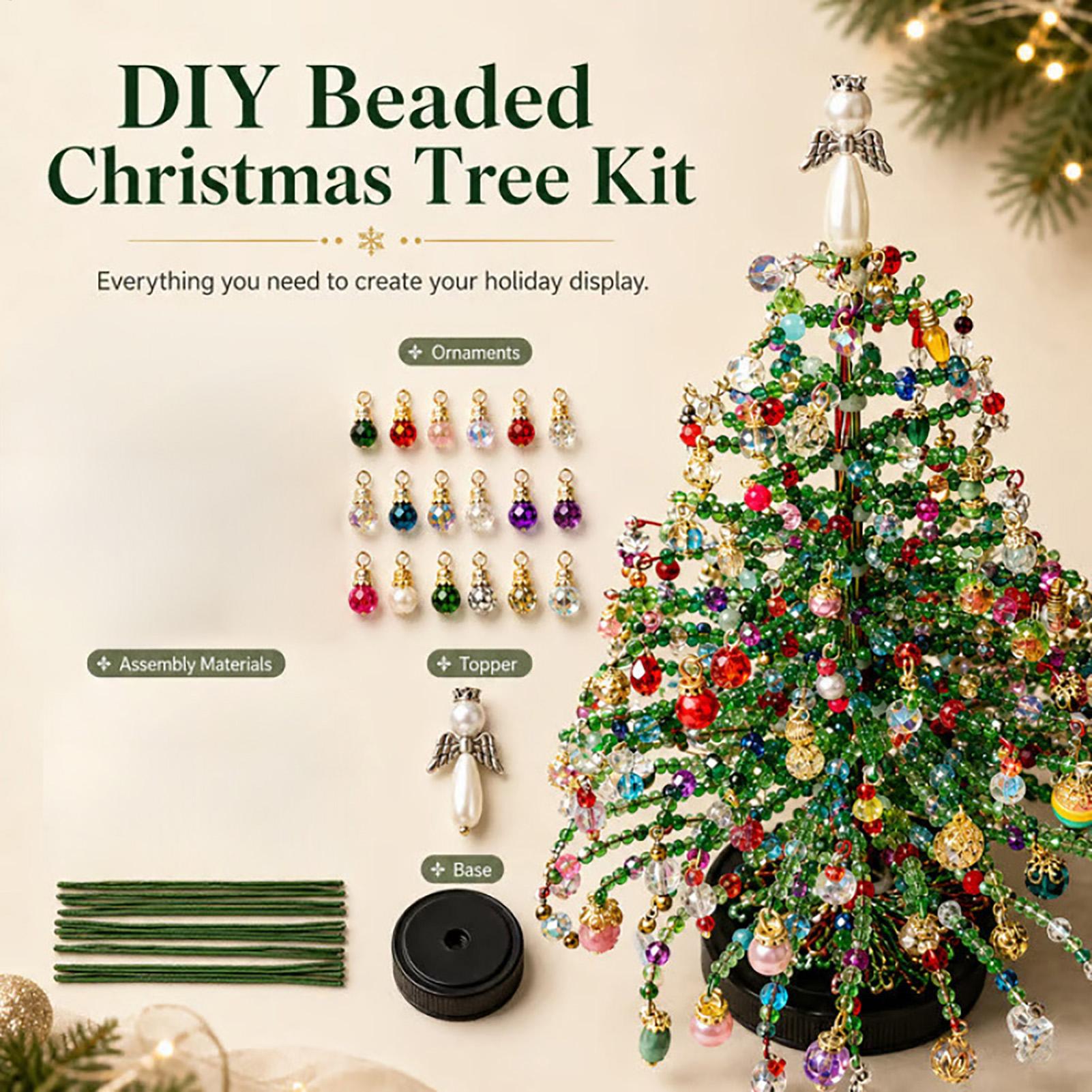 Art Craft Christmas Tree - Minyatür Boncuklu Noel Ağacı Seti DIY