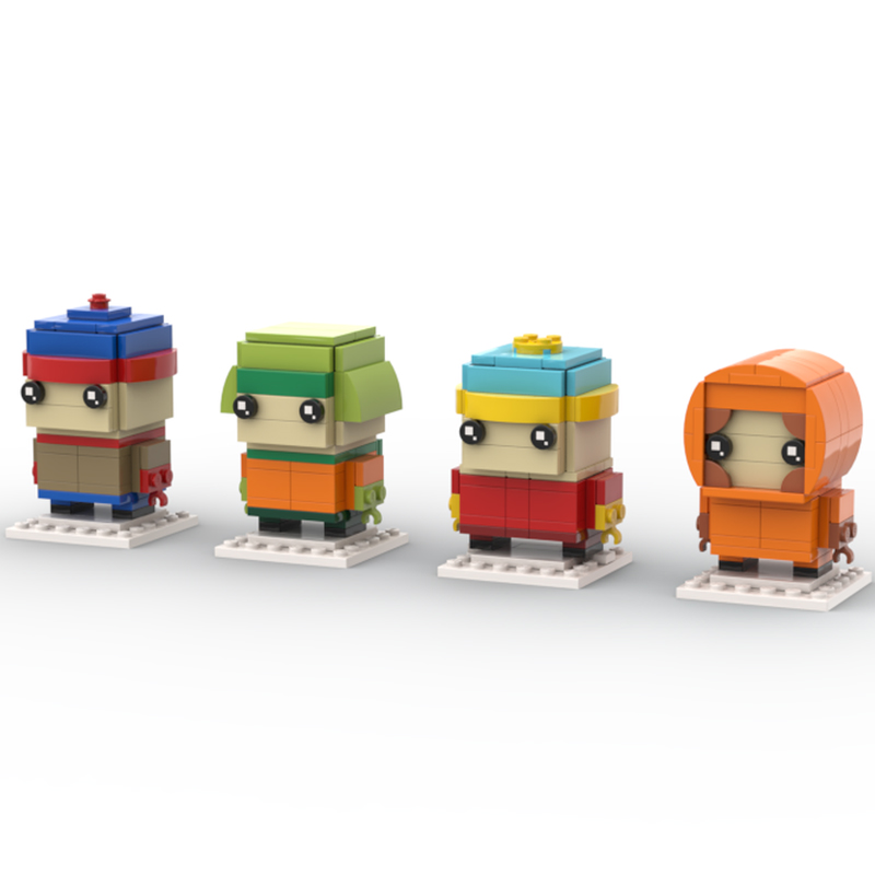 Art Craft Gift Ideas - 336 adet MOC South Park BrickHeadz