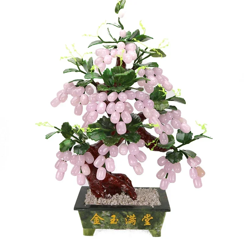Taş süs üzüm ağacı Zhaocai ev  - Art Craft Christmas Tree incelemesi ve fiyatı