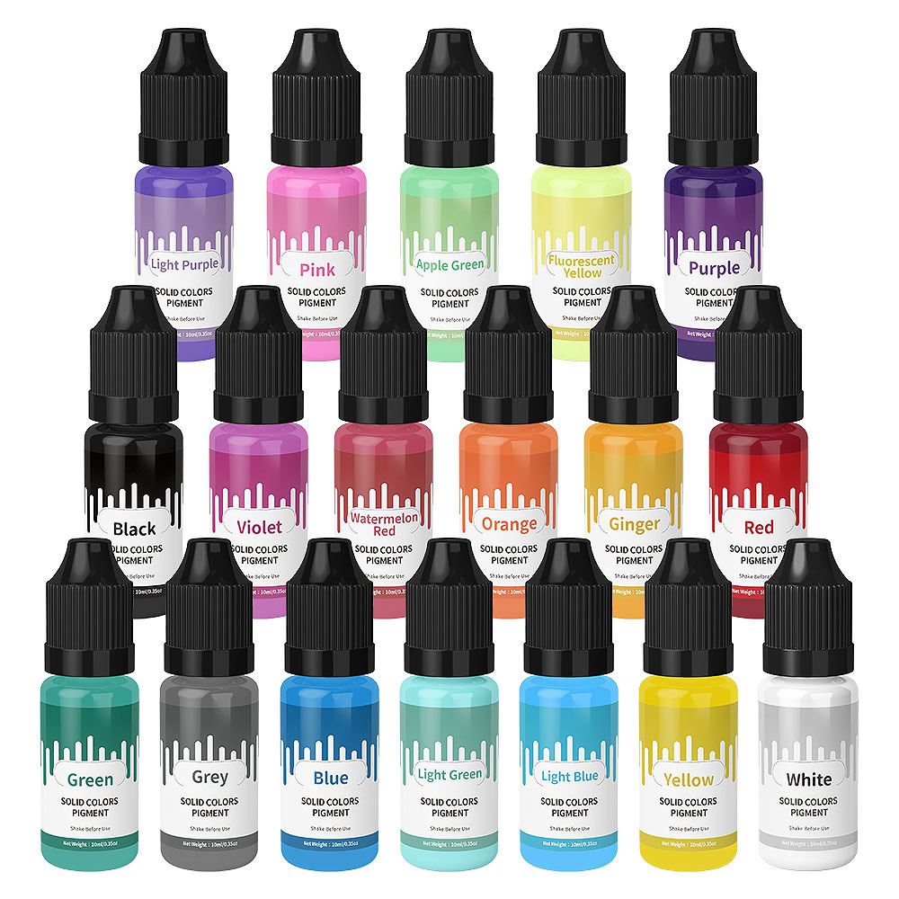 18 renk 10 ml Macaron Katı Pas - Resin Pigment Powder incelemesi ve fiyatı