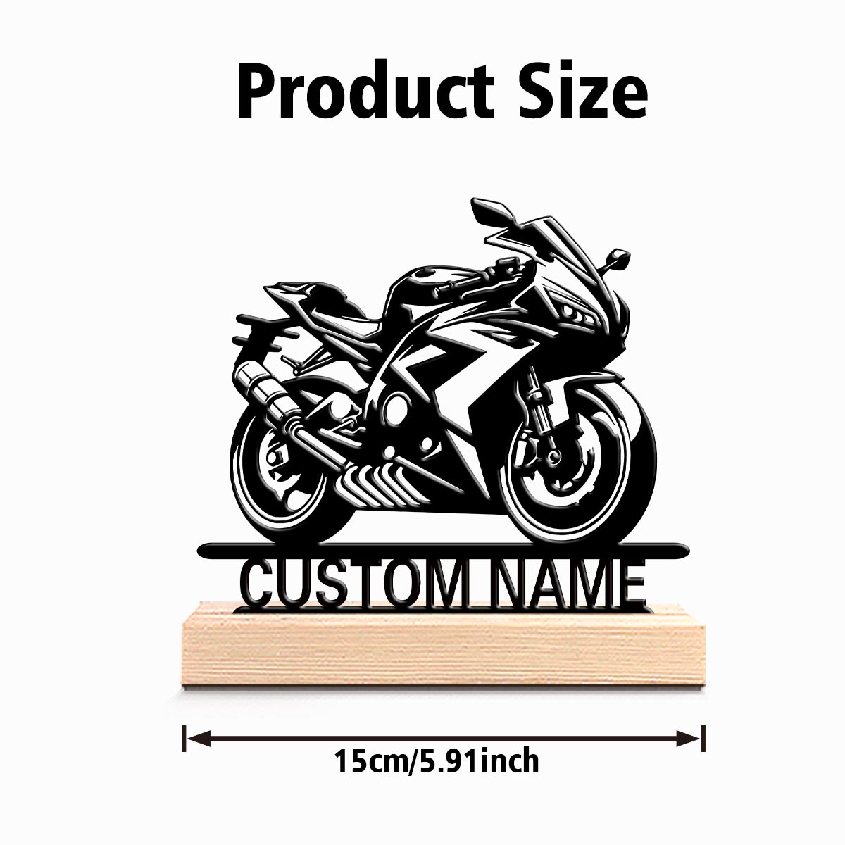1 adet soyut tarzı havalı moto - Art Craft Wood incelemesi ve fiyatı