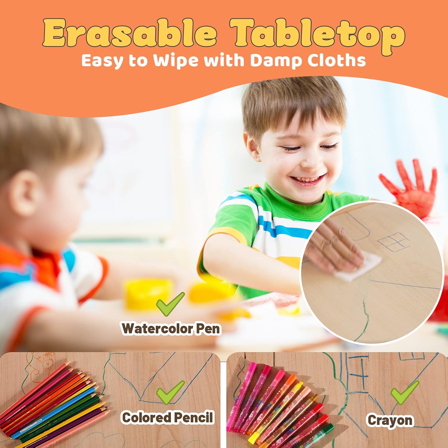 Çocuk Masası ve 2 Sandalye Set - Art Craft Toddler incelemesi ve fiyatı