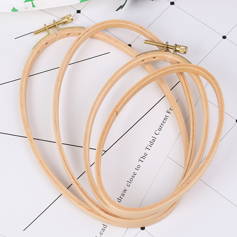 Bambu gergef çerçeve Oval gerg - Embroidery Hoop Kit incelemesi ve fiyatı