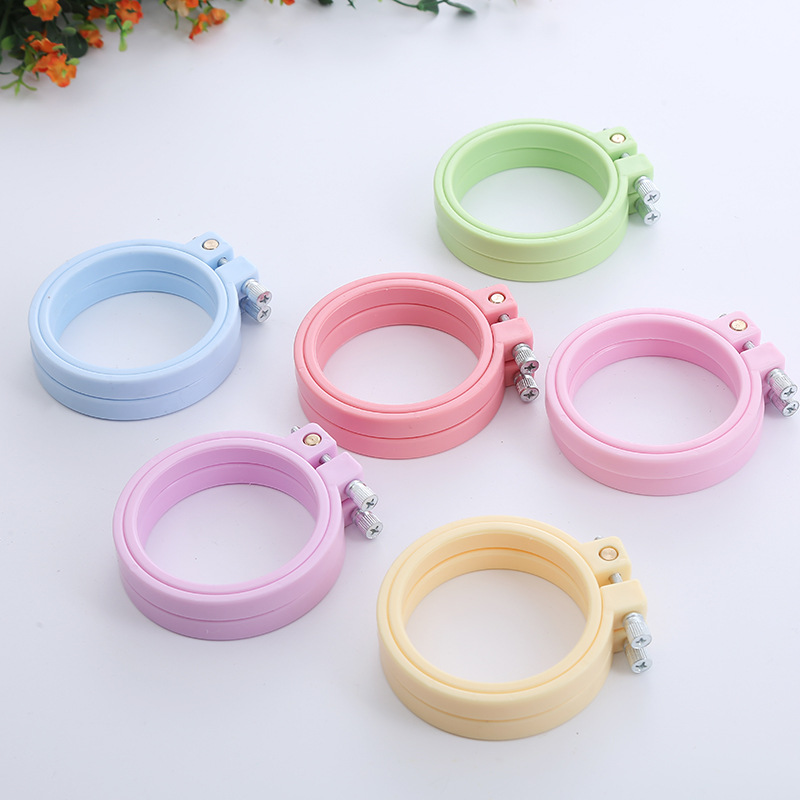 DIY ABS plastik nakış çemberle - Embroidery Hoop Kit incelemesi ve fiyatı