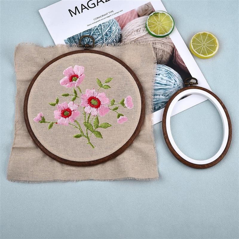 Dikiş Aleti Yuvarlak Oval Ahşa - Embroidery Hoop Kit incelemesi ve fiyatı