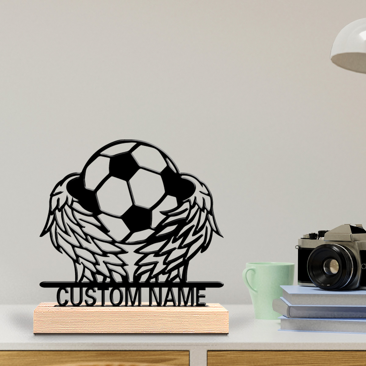 1 adet Kanatlı Futbol Özel Met - Art Craft Wood incelemesi ve fiyatı