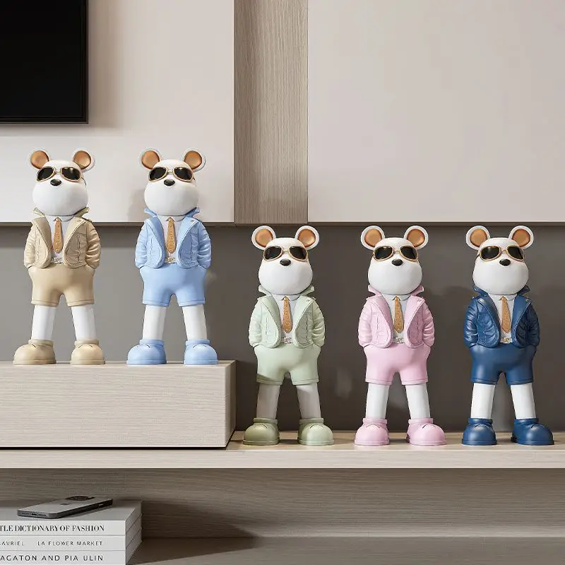 Yaratıcı Sunnies Ayı Heykeli,  - Art Craft Furniture incelemesi ve fiyatı