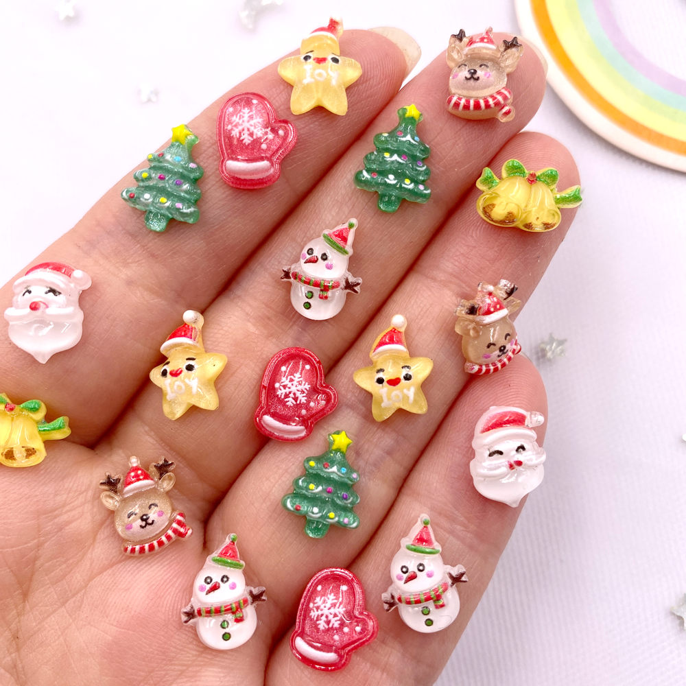 50 adet reçine Mini renkli noe - Art Craft Christmas Tree incelemesi ve fiyatı
