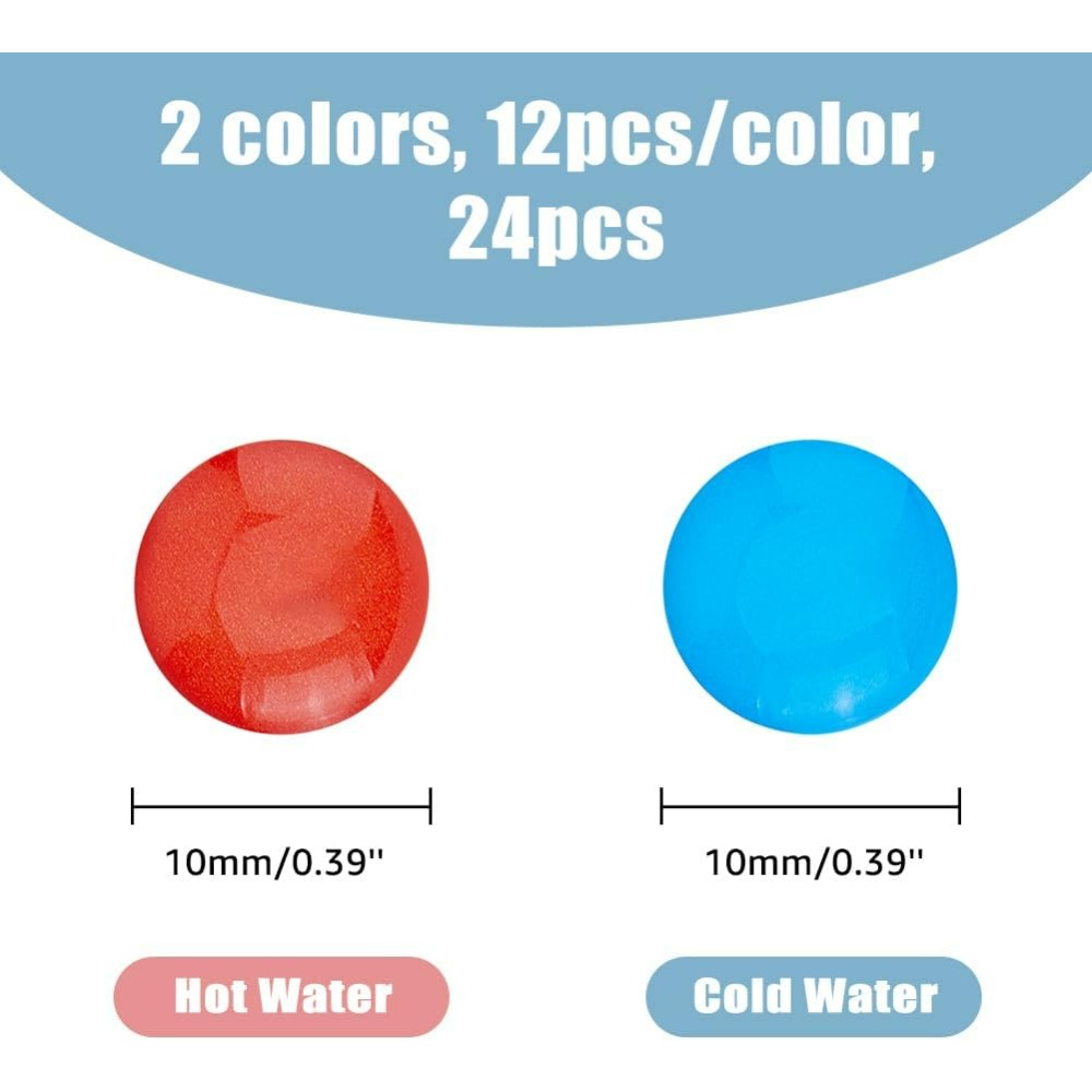 24 adet 2 Renk Sıcak ve Soğuk  - Resin Pigment Powder incelemesi ve fiyatı
