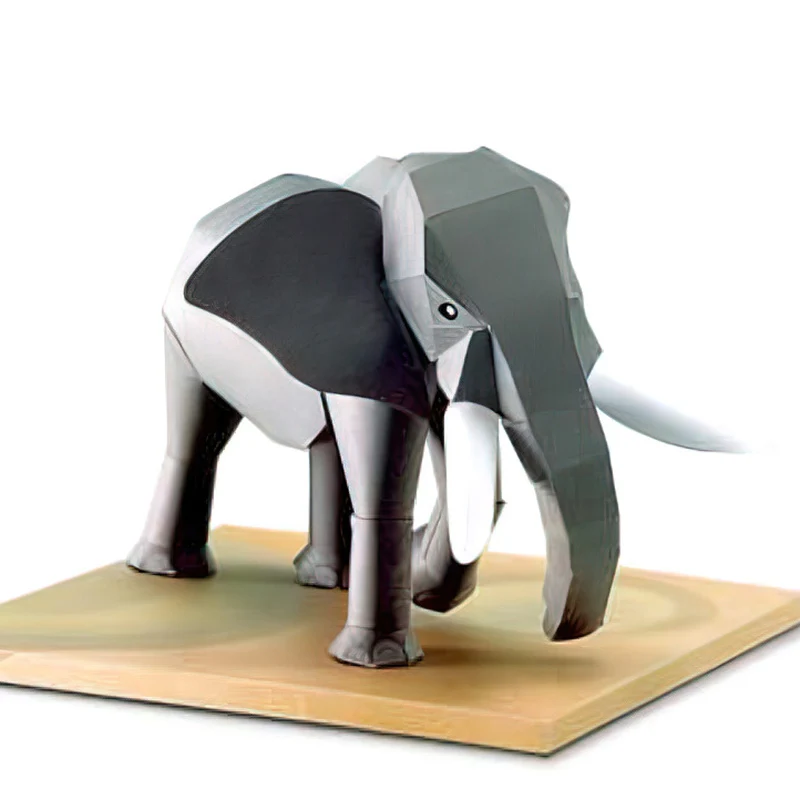 Afrika Fil Origami Sanat Mini  - Art Craft Elephant incelemesi ve fiyatı