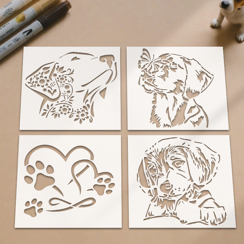 YOMDID 4 adet Köpek Temalı Boy - Art Craft Love incelemesi ve fiyatı
