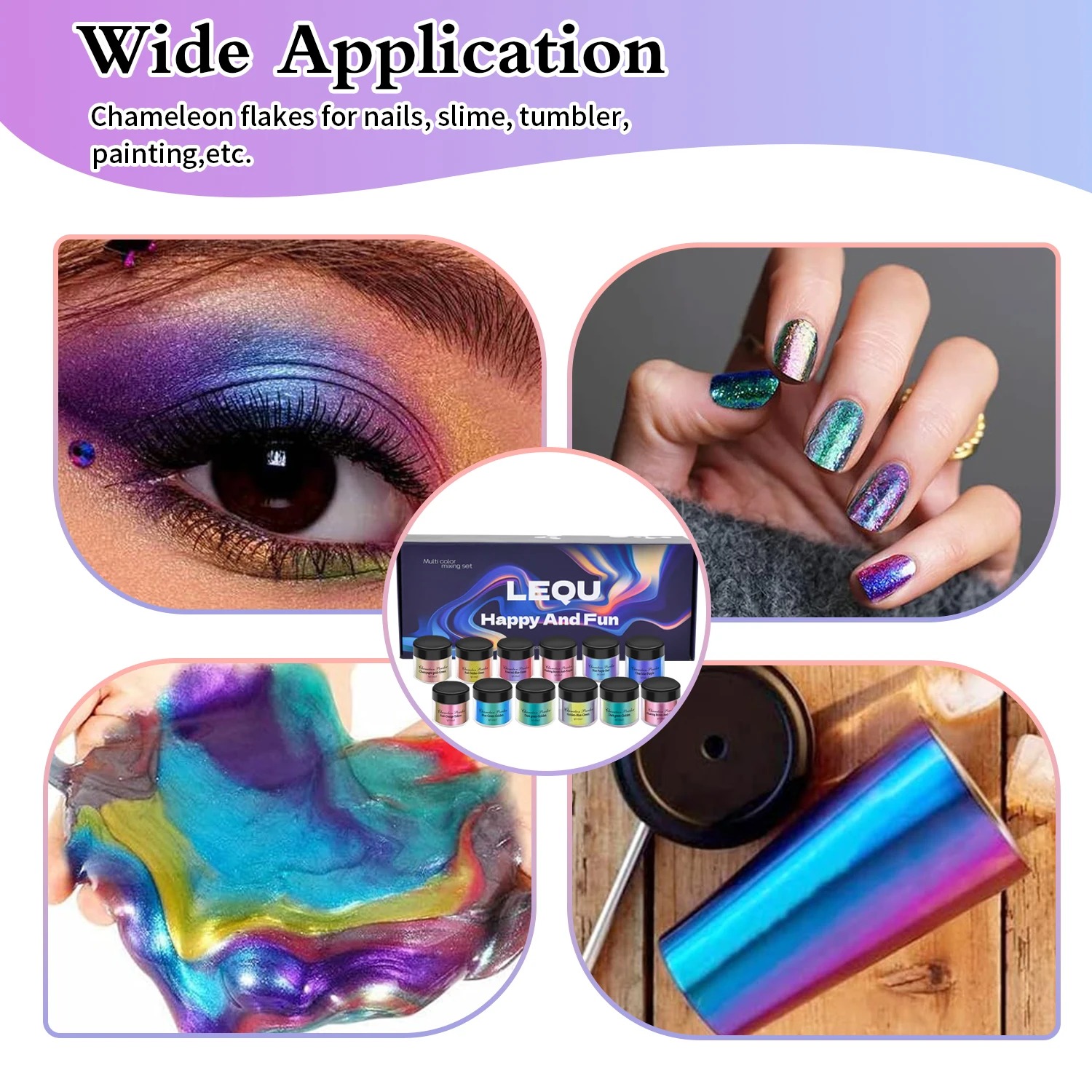 Bir dizi bukalemun pembesi tır - Resin Pigment Powder incelemesi ve fiyatı