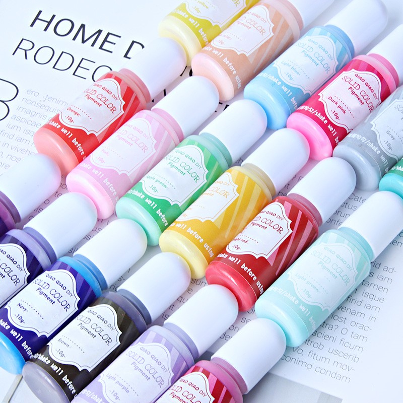 Epoksi reçine için 18 canlı re - Resin Pigment Powder incelemesi ve fiyatı