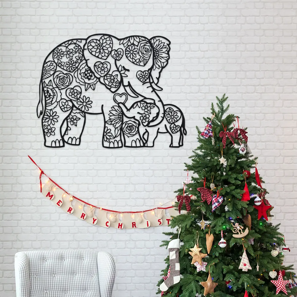 Çiçekli Kalpli Demir Fil, Oyma - Art Craft Elephant incelemesi ve fiyatı