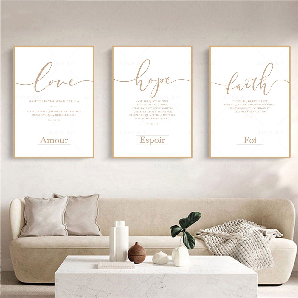 İnanç Umut Sevgi İncil Ayeti F - Art Craft Love incelemesi ve fiyatı