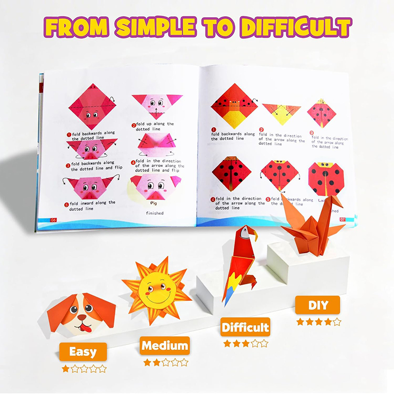Origami Kağıt El Sanatları Kit - Art Craft Books incelemesi ve fiyatı