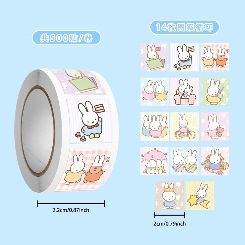 Miffy 500 adet Rulo Etiket Yük - Origami Paper Set incelemesi ve fiyatı