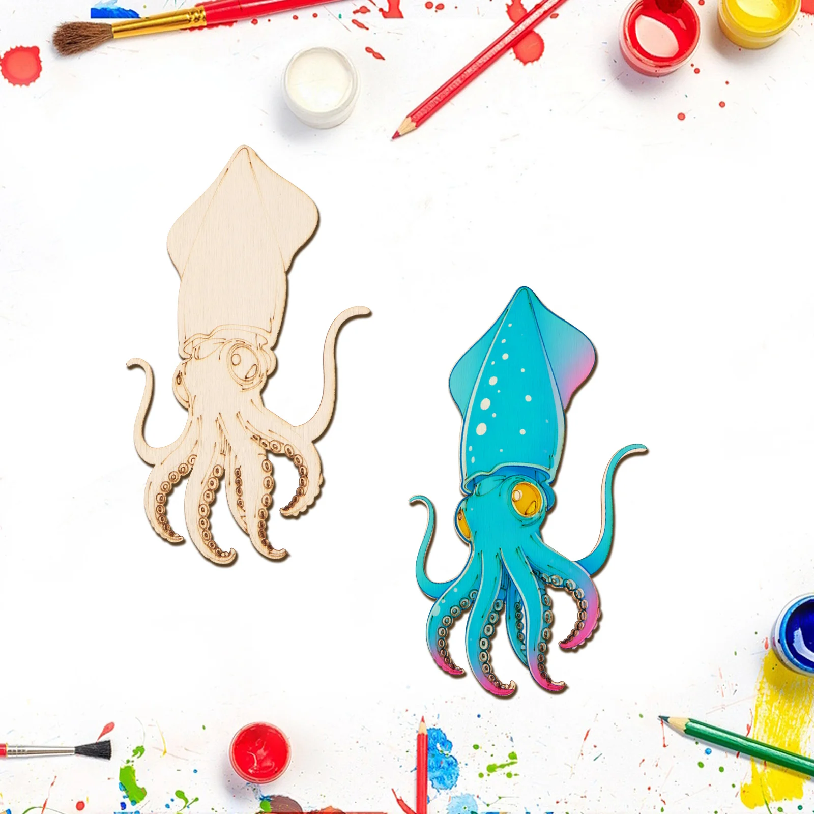 10 adet/takım Bitmemiş Ahşap E - Art Craft Wood incelemesi ve fiyatı