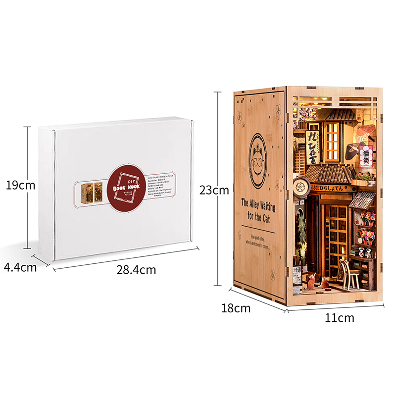 LED'li Ahşap Kitap Köşesi Kiti - Art Craft Books incelemesi ve fiyatı