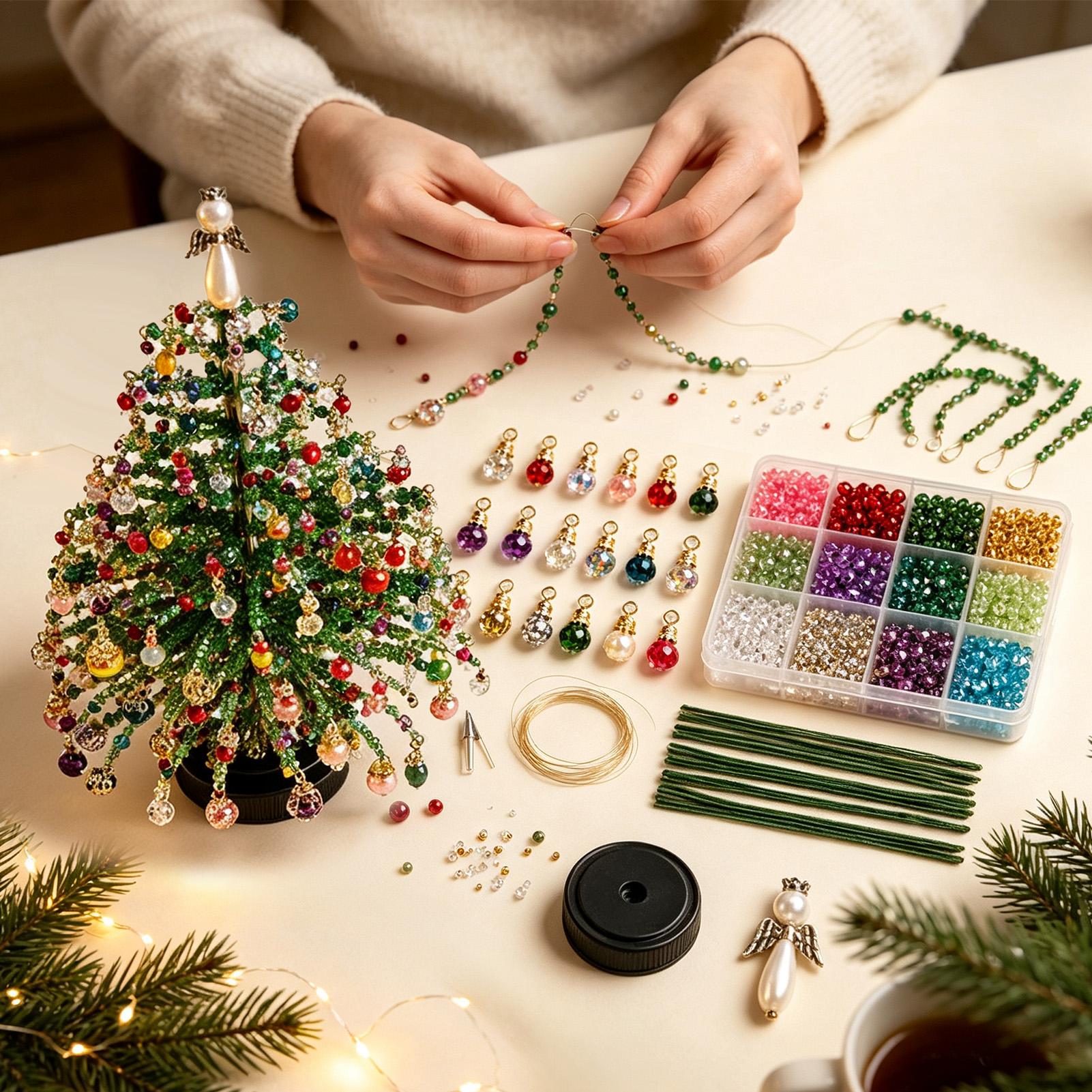 Minyatür Boncuklu Noel Ağacı S - Art Craft Christmas Tree incelemesi ve fiyatı