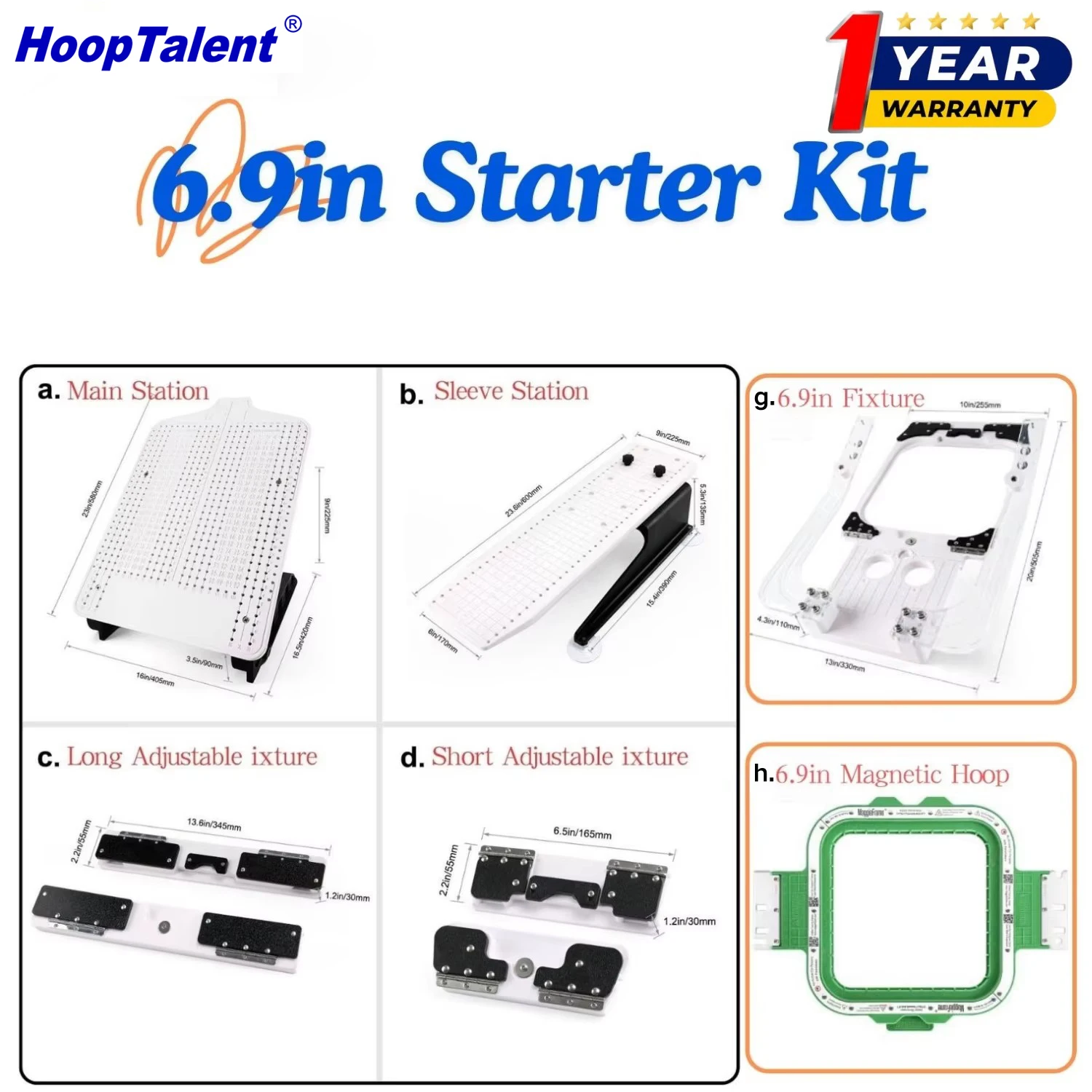Ricoma Creator EM1010 MT1501TC - Embroidery Hoop Kit incelemesi ve fiyatı