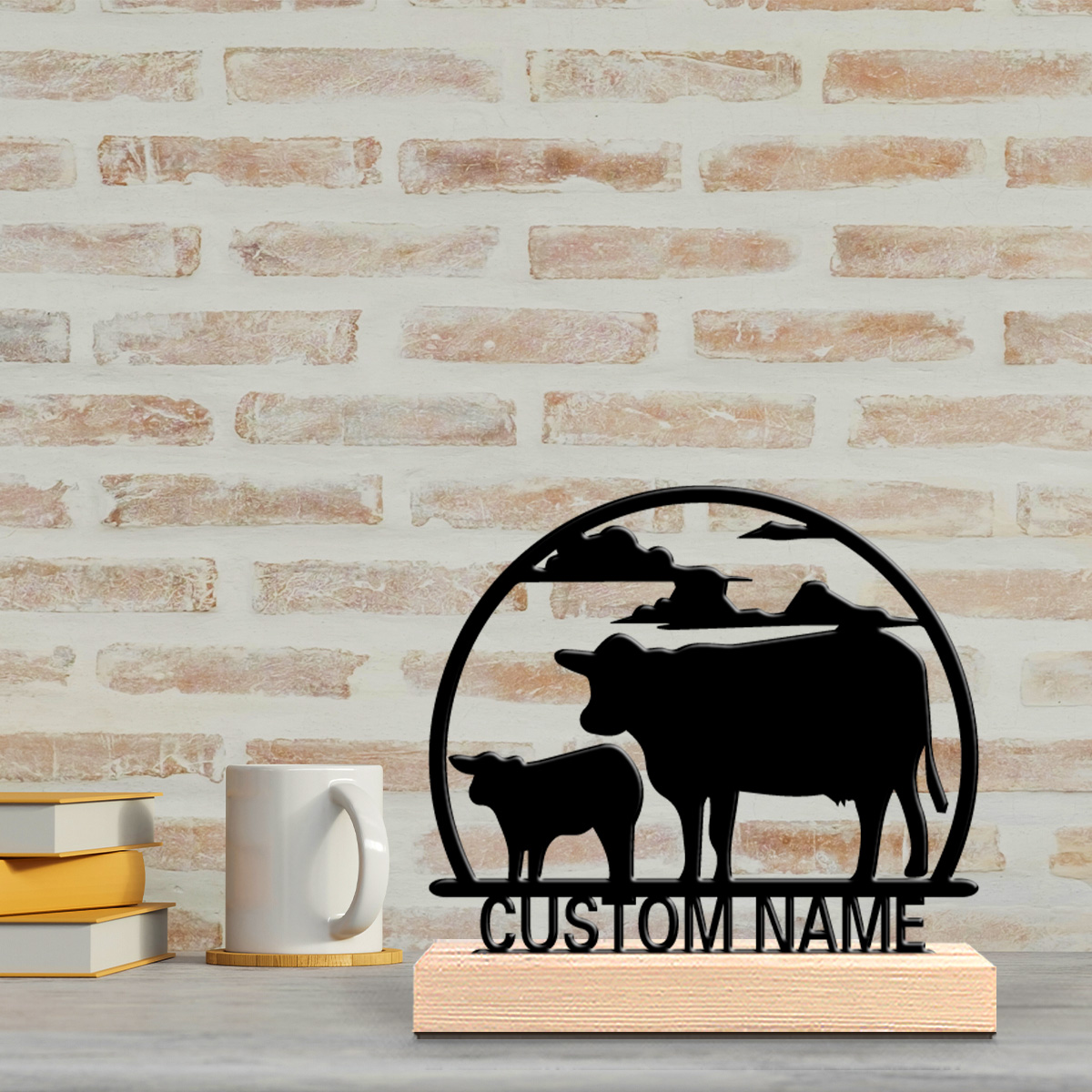 1 adet Moda İnek Kişiselleştir - Art Craft Wood incelemesi ve fiyatı