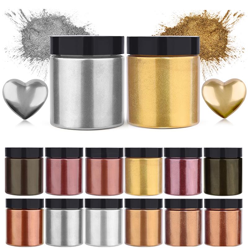 50g pırıltılı metalik altın gü - Resin Pigment Powder incelemesi ve fiyatı