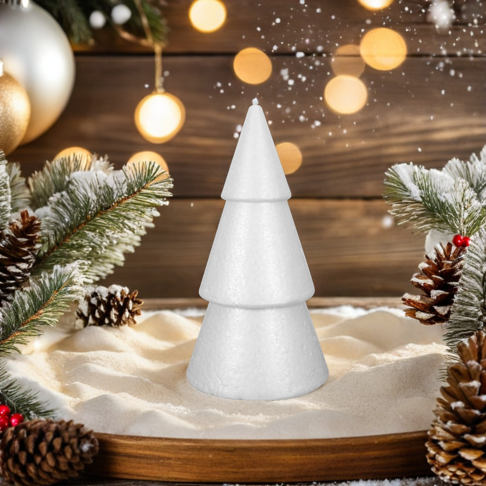 6 Adet Dekoratif Koni Şeklinde - Art Craft Christmas Tree incelemesi ve fiyatı