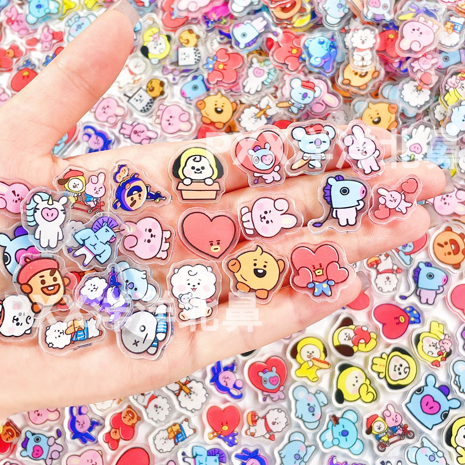 100 adet BT21 BTS Tek Katmanlı - Art Craft Material incelemesi ve fiyatı
