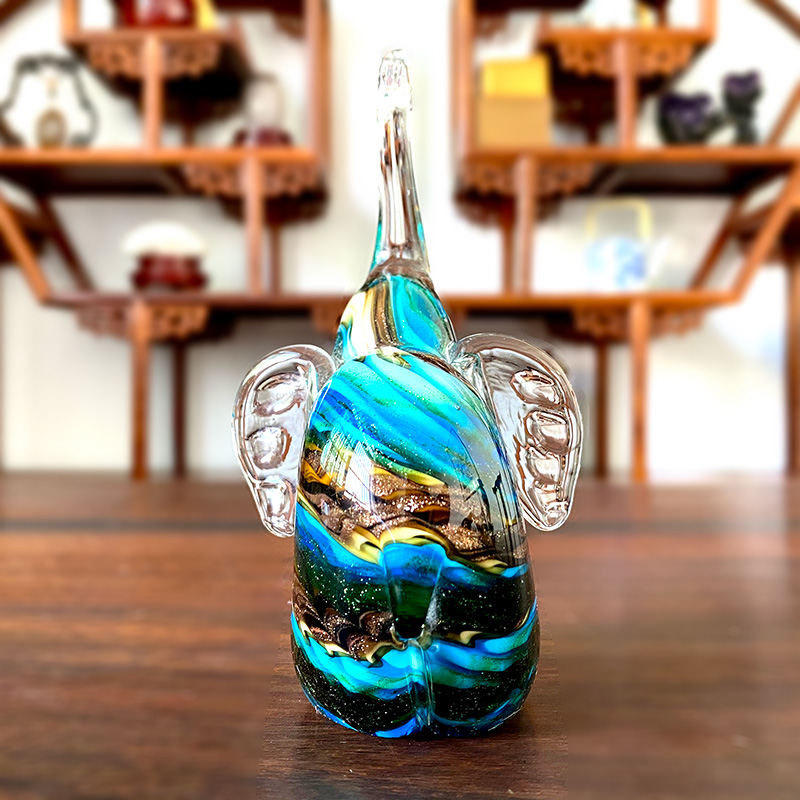 4 renkler kristal cam fil figü - Art Craft Elephant incelemesi ve fiyatı