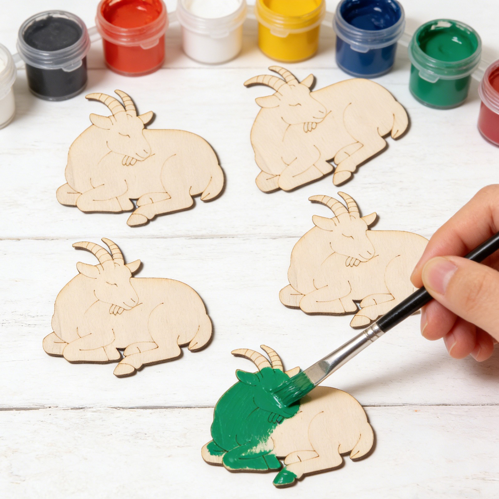 10 adet/takım Bitmemiş Ahşap K - Art Craft Wood incelemesi ve fiyatı