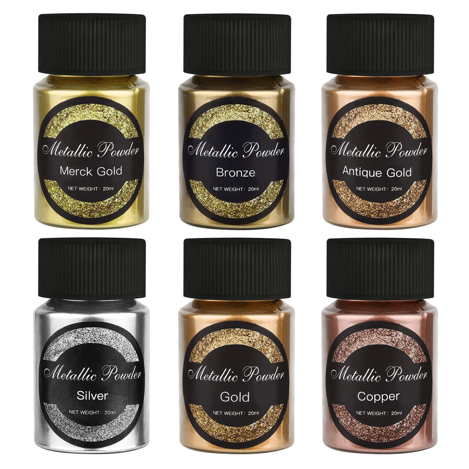 20ml/şişe metalik sim tozu alt - Resin Pigment Powder incelemesi ve fiyatı