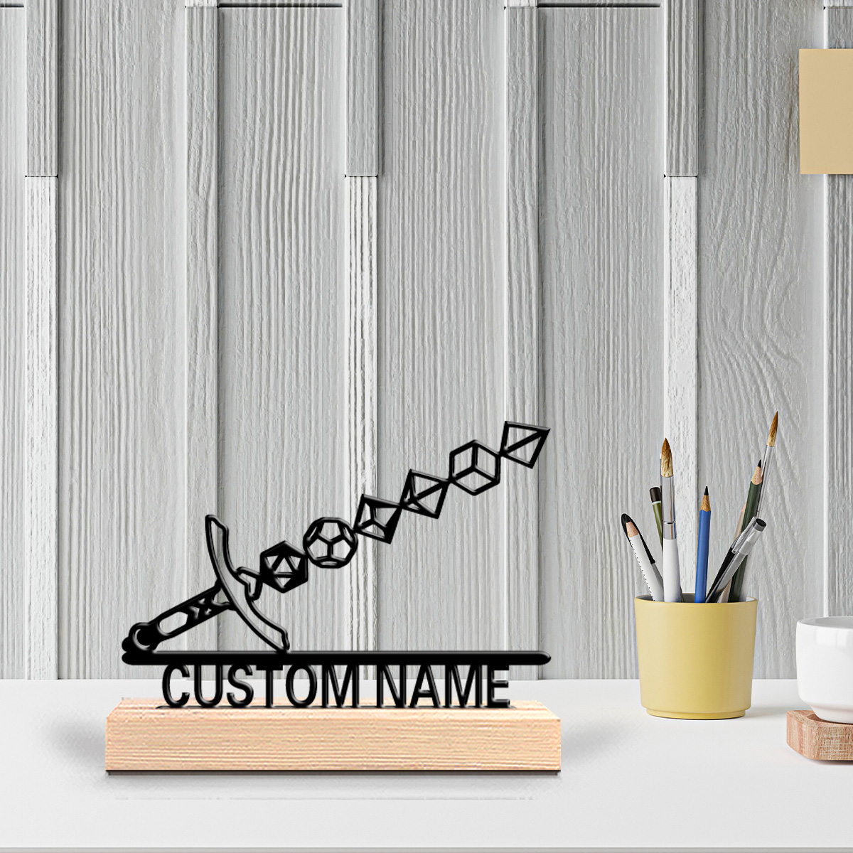 1 adet soyut kılıç özelleştiri - Art Craft Wood incelemesi ve fiyatı
