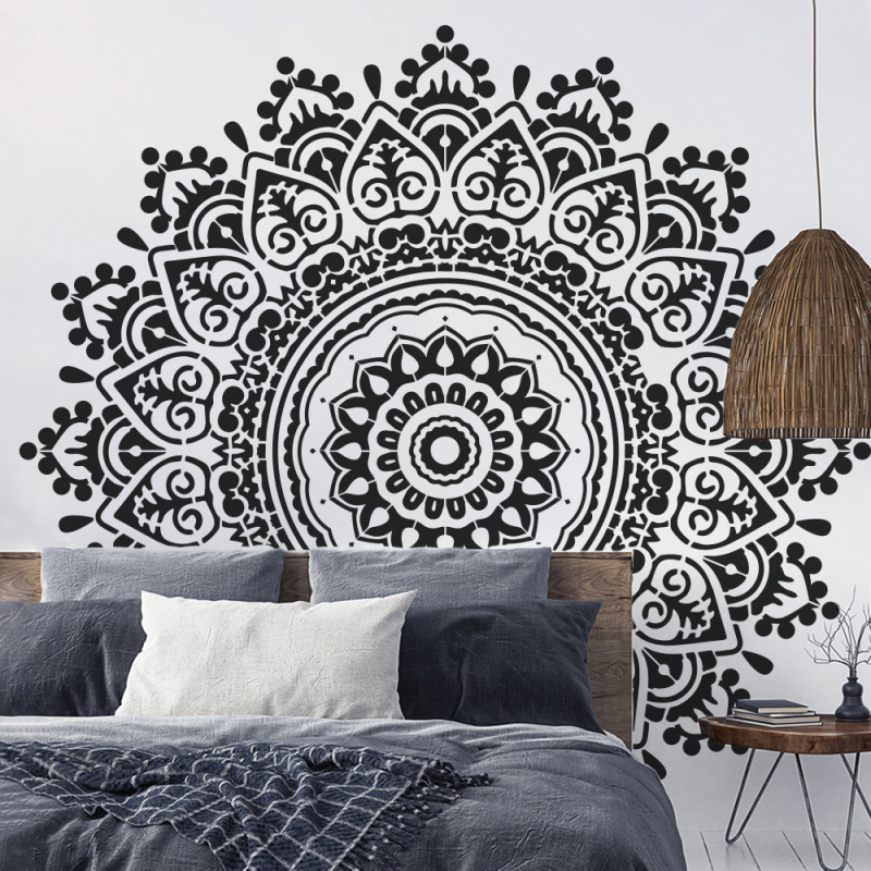 Mandala Büyük Boyama Şablonu Ç - Art Craft Furniture incelemesi ve fiyatı